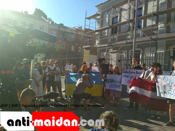 Украинцы пикетируют посольства стран, которые поддержали возврат России в ПАСЕ (ФОТО, ВИДЕО) | Русская весна