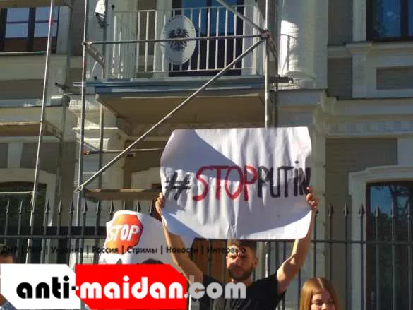 Украинцы пикетируют посольства стран, которые поддержали возврат России в ПАСЕ (ФОТО, ВИДЕО) | Русская весна